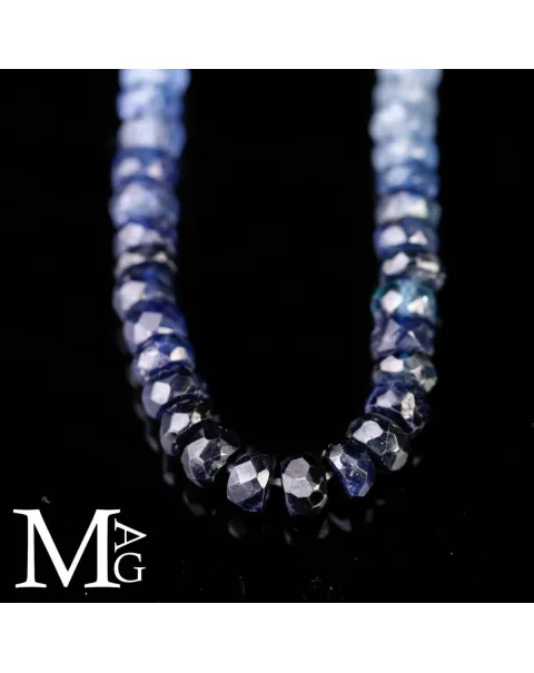 Collana di Zaffiri Blu Jeans - Versatili e di Tendenza.