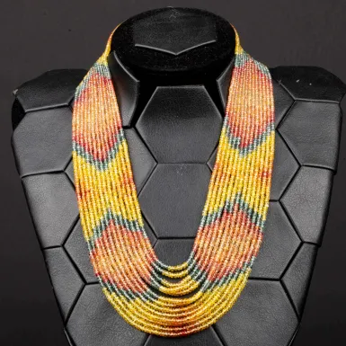 Collier in Zaffiri Naturali Multicolore – 13 Fil...