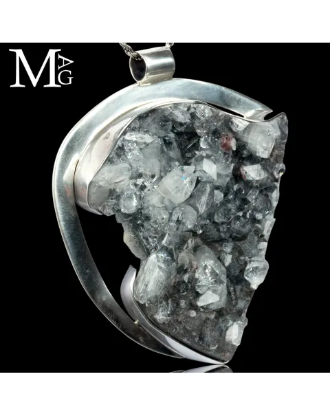 Ciondolo con Apophyllite Naturale – Argento 925