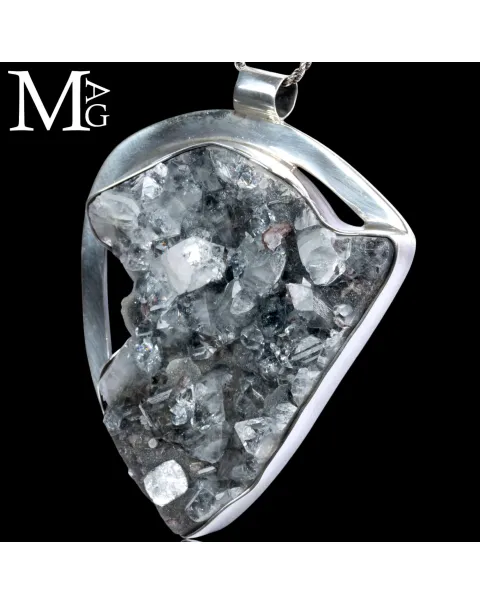 Ciondolo con Apophyllite Naturale – Argento 925
