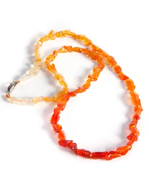 Collana in Opale di fuoco