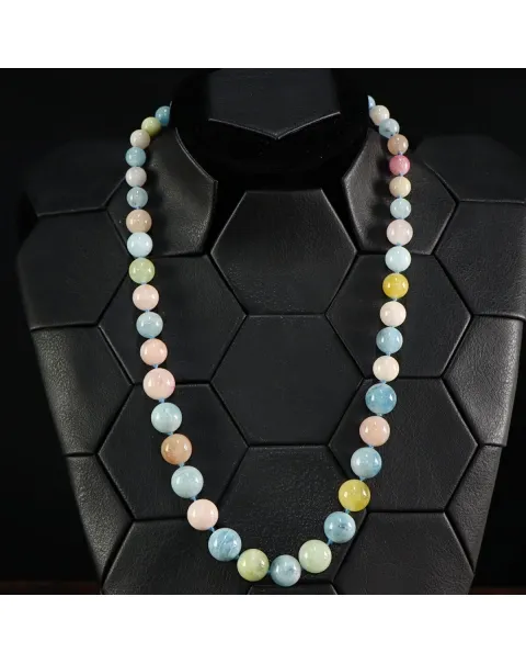 Collana in Morganite