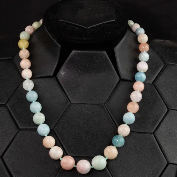 Sfere di Berilli: Acquamarina e Morganite.