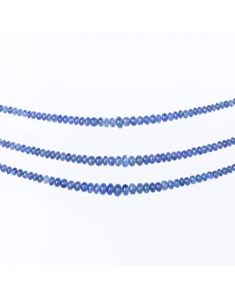 Prestigiosa Collana Di Zaffiri Blue Naturali 283 Carati