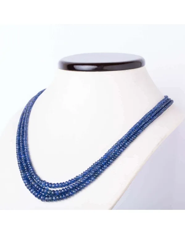 Prestigiosa Collana Di Zaffiri Blue Naturali 283 C...