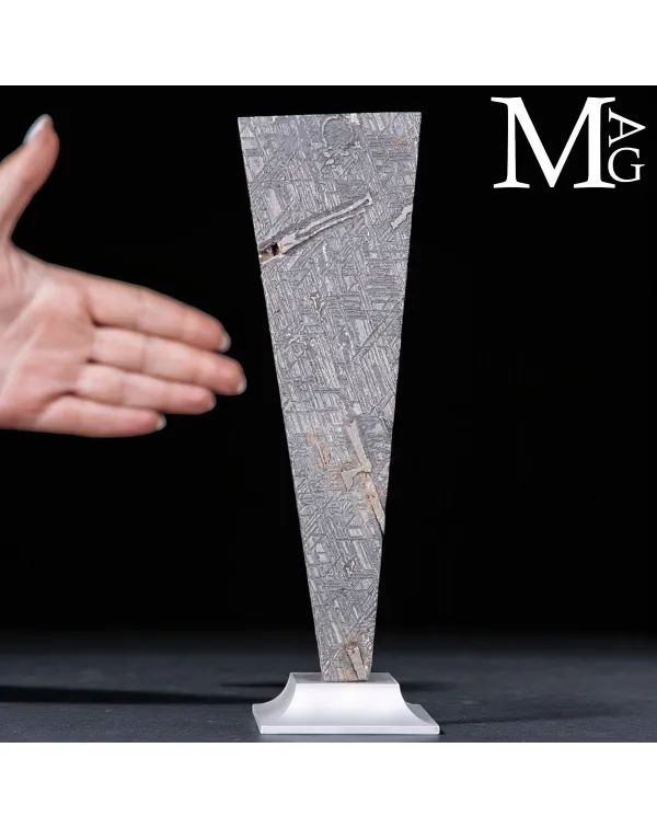 Meteorite Aletai – con struttura di Widmanstätt...
