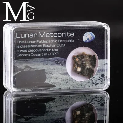 Meteorite Lunare Bechar 003 – Frammento autentico di Luna.