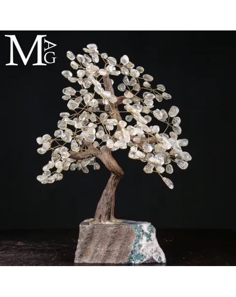 Albero Zen in Quarzo e Ametista