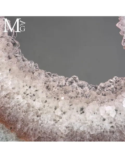Sezione di Geode con Cristalli di Quarzo e Ametista – Brasile