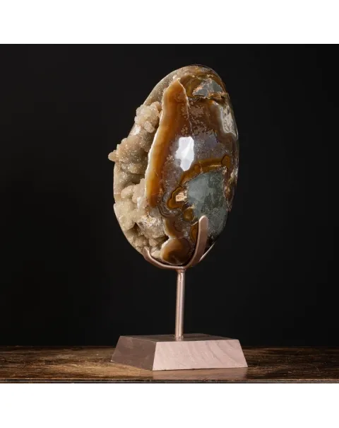 Uovo Agata Stalattitica