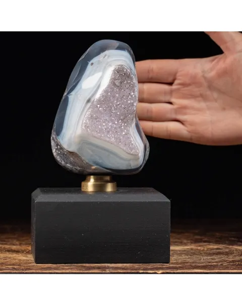 Geode Agata e Ametista