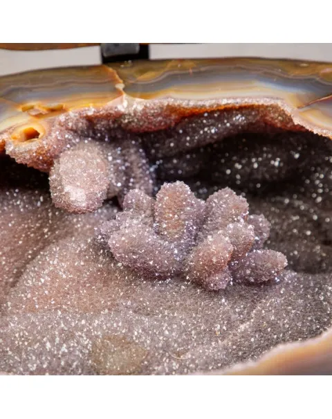 Esclusivo  Geode Agata "Scatola del Tesoro"
