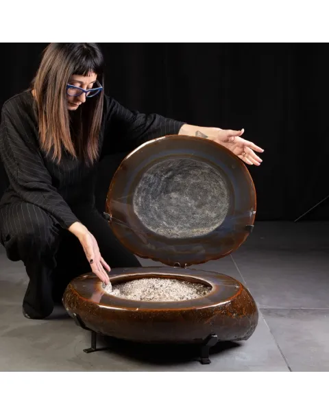 Bellissimo Geode Agata Sezionata " Jewelery Box"