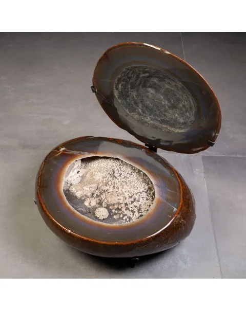 Bellissimo Geode Agata Sezionata " Jewelery Box"