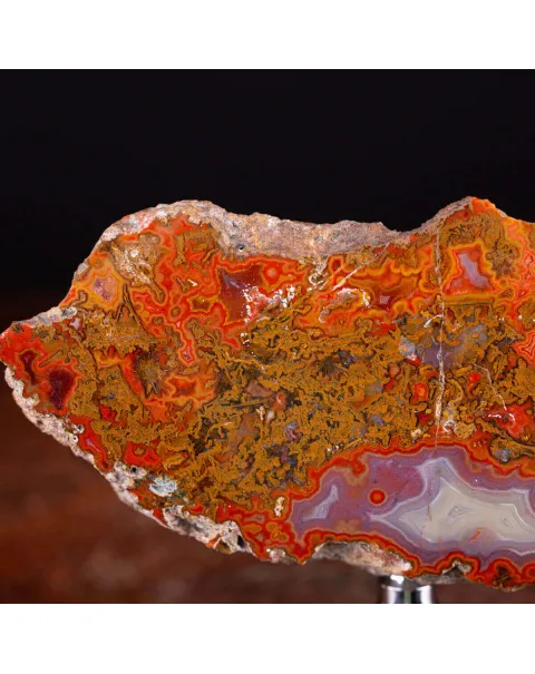 Nodulo di Agata rossa.