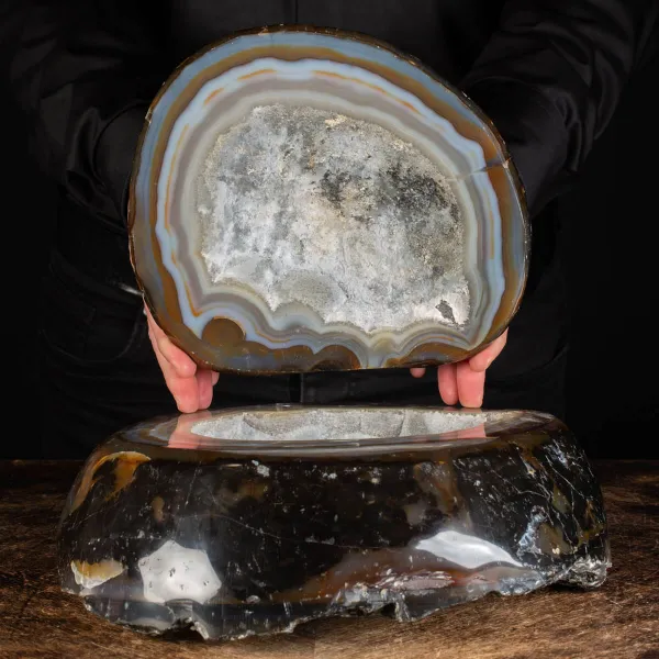 Geode Agata Sezionata 