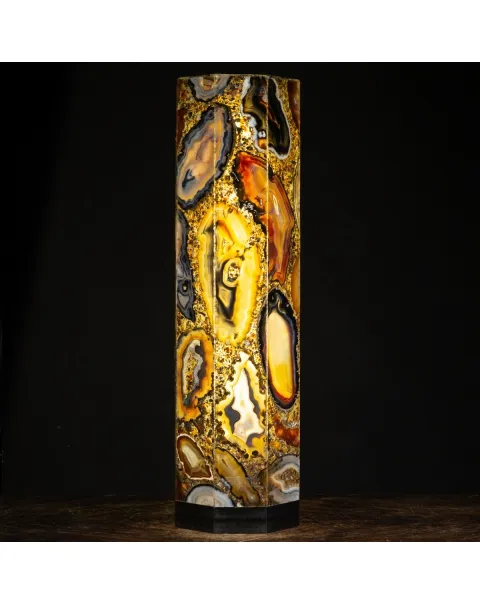 Lampada in Agata