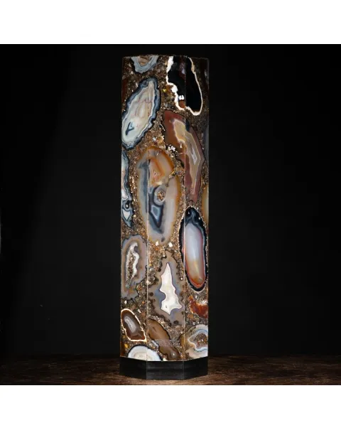 Lampada in Agata