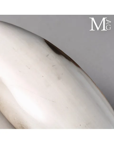 Shiva Lingam in Agata Bianca – Madagascar