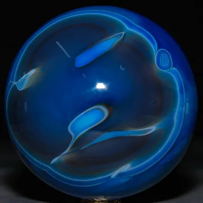 Sfera in Agata Naturale Tinta – Prima Scelta