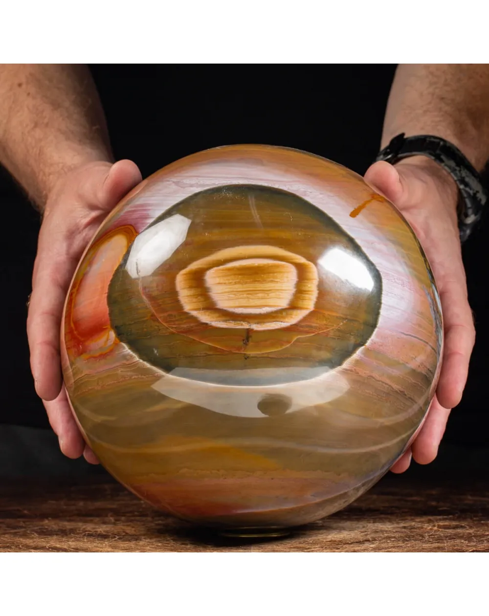Sfera in Agata