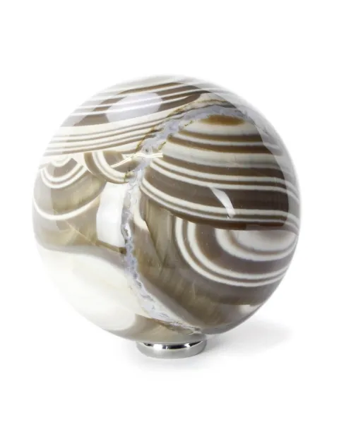 Sfera in Agata Zebra