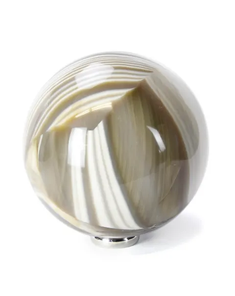 Sfera in Agata Zebra
