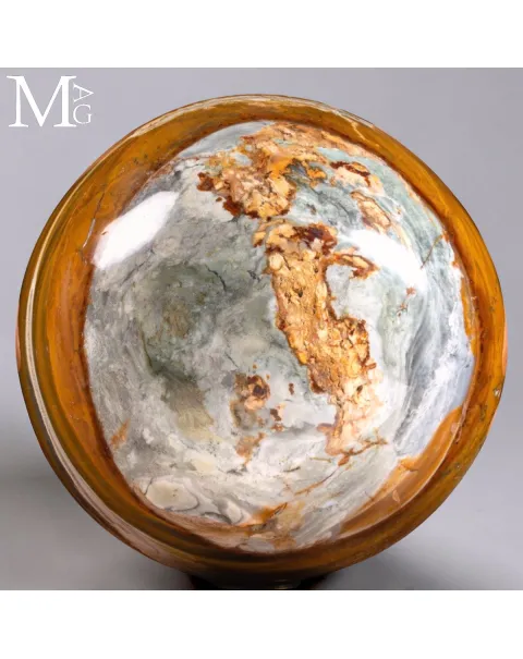 Sfera in Agata - Mountain Landscape – Madagascar