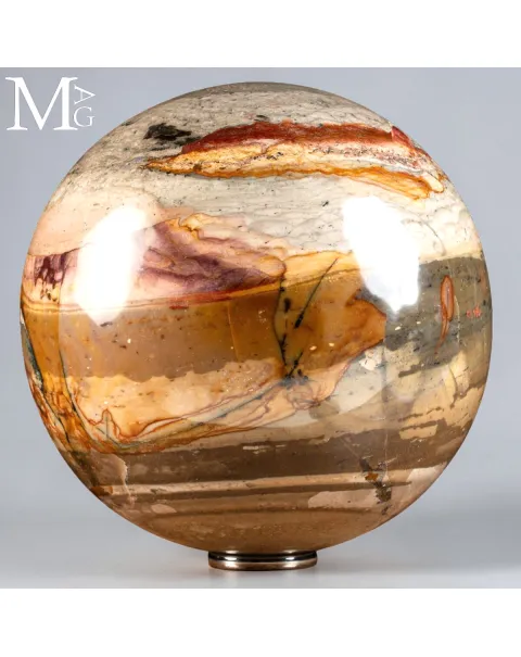 Sfera in Agata Dendritica – Landscape – Madagascar