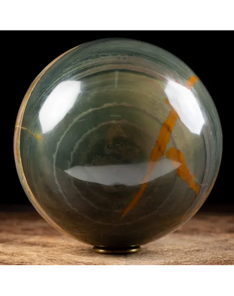 Sfera in Agata Policromo con occhio