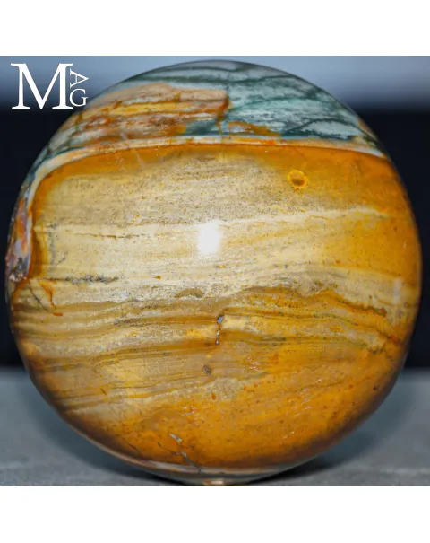Sfera in Diaspro Policromo Agatizzato