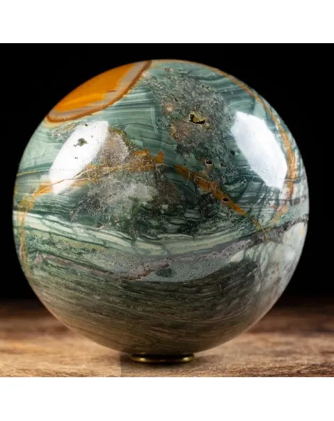 Sfera in Agata policromo