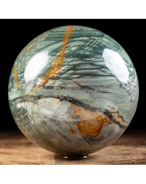 Sfera in Agata policromo