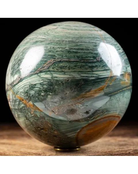 Sfera in Agata policromo