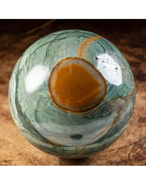 Sfera in Agata policromo