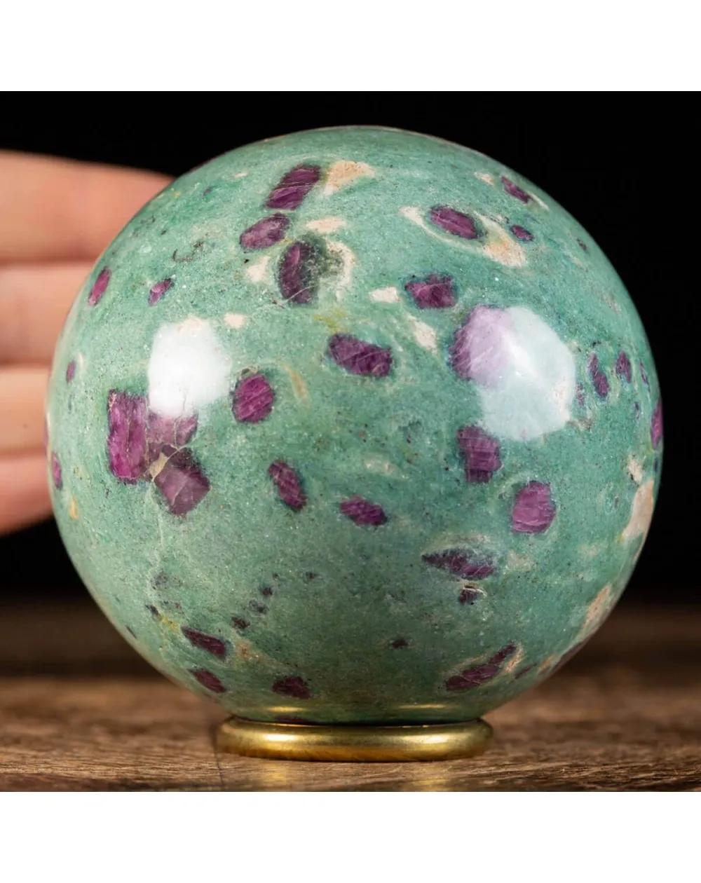 Sfera Di Rubino - Fuchsite