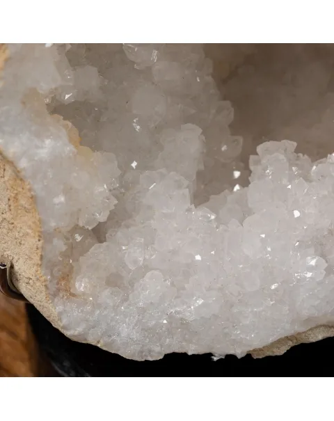 Geode Calcite su Marmo
