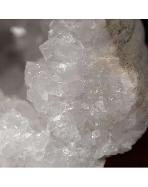 Geode Calcite su Marmo