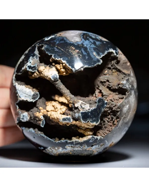 Sfera in Calcite - Geode 