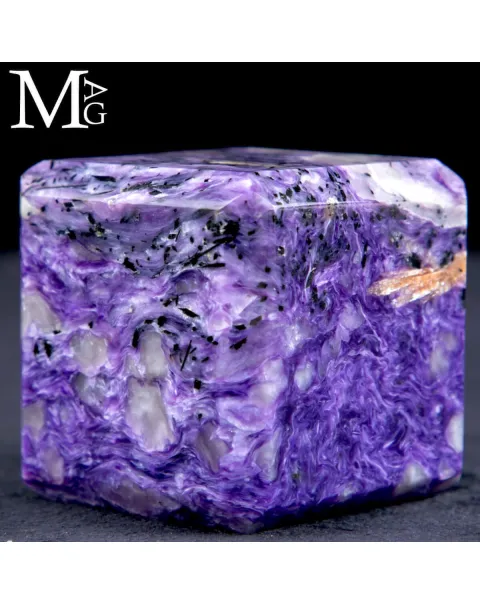 Cubo in Charoite di Prima Scelta – Russia