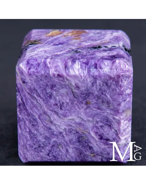 Cubo in Charoite Naturale – Siberia Orientale