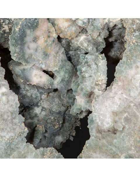 Spettacolare  Geode di Calcedonio verde