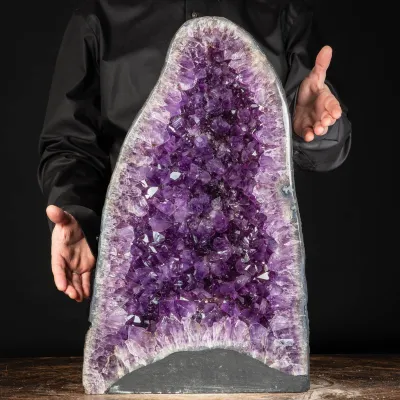 Geode di Ametista: per Spazi Raffinati.