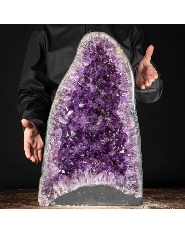 Geode di Ametista: per Spazi Raffinati.