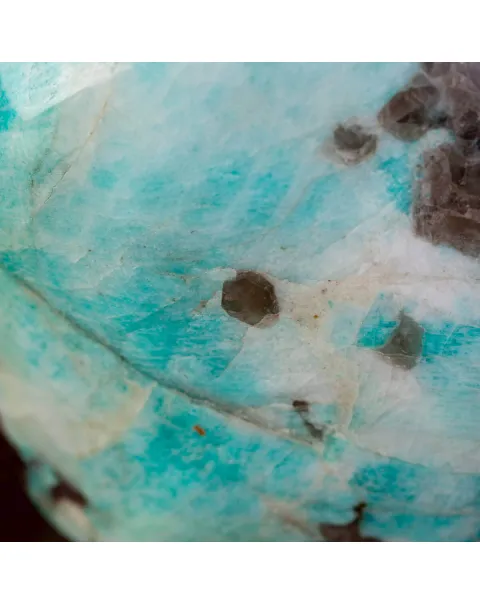 Amazonite, Quarzo Fumé e Lepidolite in Forma Libera.