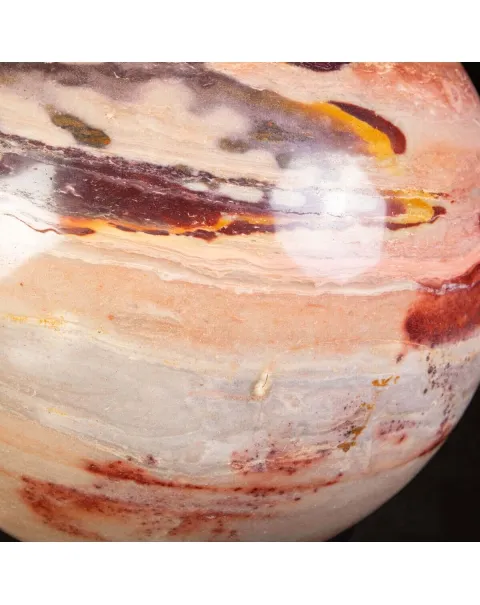 Spettacolare Grande Sfera di Ametista Rosa