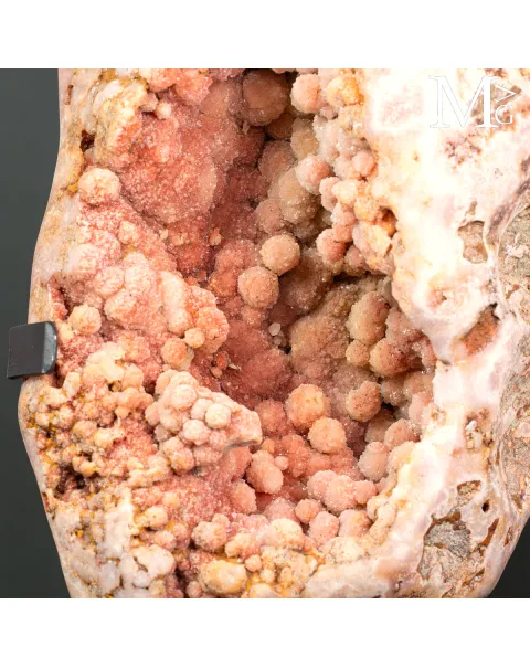Raro Geode di Ametista Rosa Botrioidale - La Grotta delle Rose
