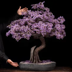Alberi Bonsai Decorativi con Minerali Naturali. (29)