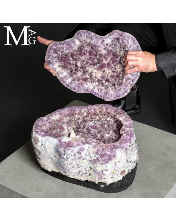 Geode di Ametista – Scrigno Naturale di Cristall...