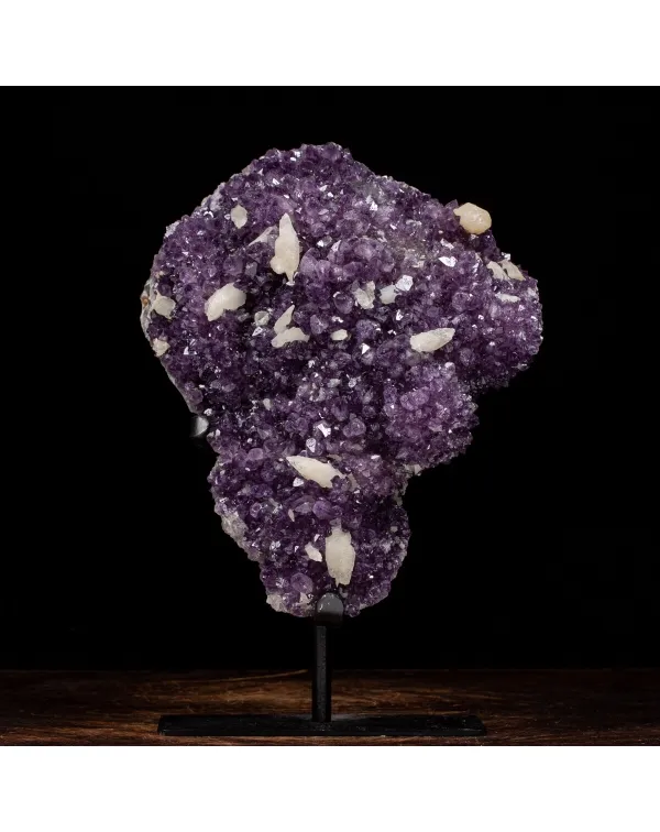 Geode Ametista con Calcite